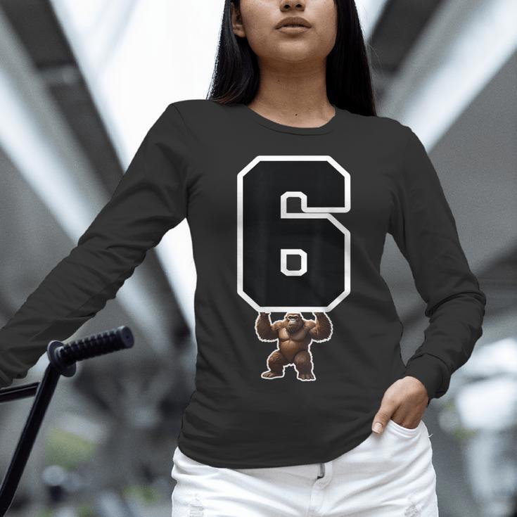 6 7 Matching Teachers Halloween Costume Gorilla Women Long Sleeve T-Shirt, gift for family, gift for coworker 6 7 Matching Teachers Halloween Costume Gorilla Women Long Sleeve T-Shirt, gift for family, gift for coworker