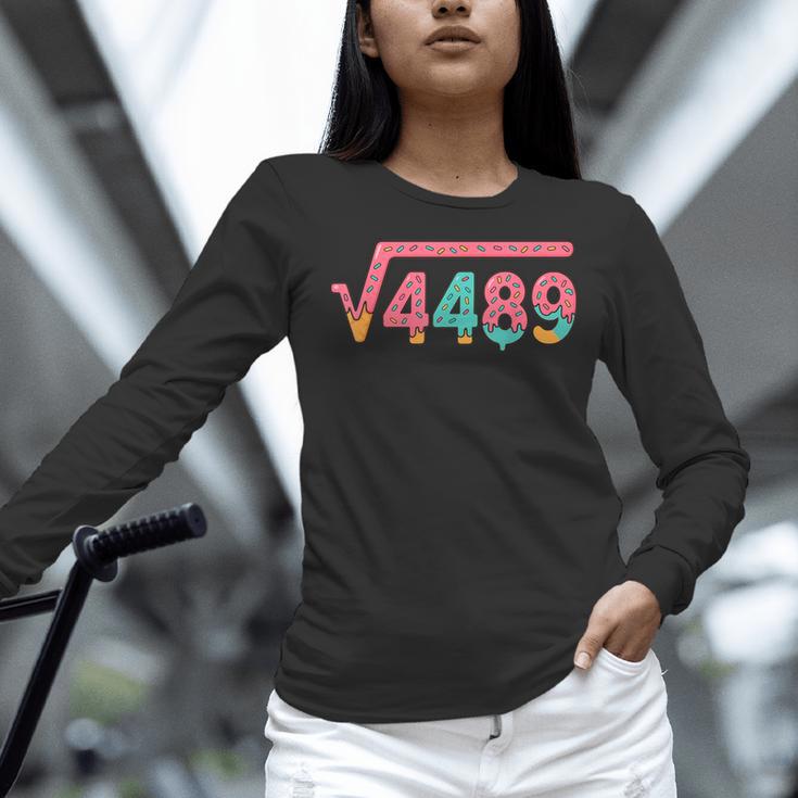 67 Ice Cream Drip Meme Square Root 4489 Slang Math Teacher Women Long Sleeve T-Shirt, gift for family, gift for coworker