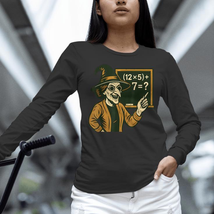 67 Teacher Halloween Witch Six Seven Meme Brainrot Math Joke Women Long Sleeve T-Shirt, gift for family, gift for coworker 67 Teacher Halloween Witch Six Seven Meme Brainrot Math Joke Women Long Sleeve T-Shirt, gift for family, gift for coworker