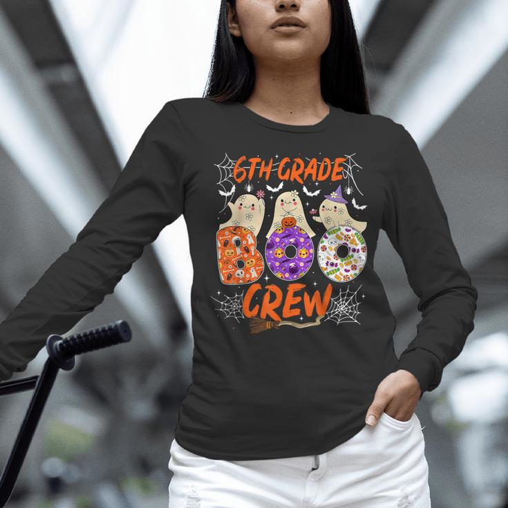 6th Grade Boo Crew Sixth Grade Halloween Teacher Kid Women Long Sleeve T-Shirt, gift for family, gift for coworker 6th Grade Boo Crew Sixth Grade Halloween Teacher Kid Women Long Sleeve T-Shirt, gift for family, gift for coworker