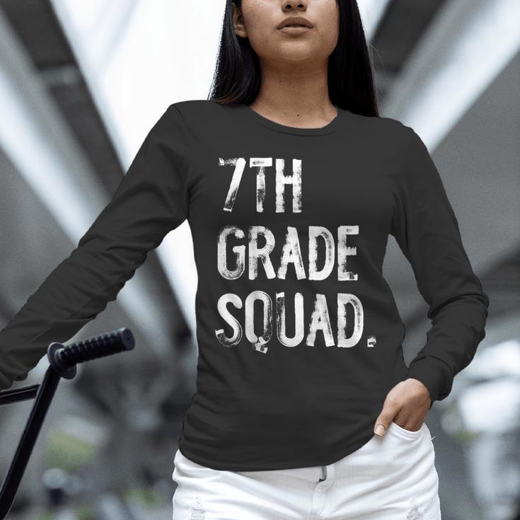 7th Grade Squad Back To School Student Teacher Women Long Sleeve T-Shirt, gift for family, gift for coworker 7th Grade Squad Back To School Student Teacher Women Long Sleeve T-Shirt, gift for family, gift for coworker