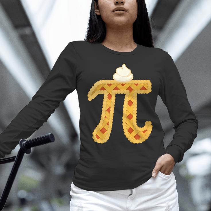 Apple Pi Pie Pun Math Teacher Pi Day 2020 Women Long Sleeve T-Shirt, gift for family, gift for coworker