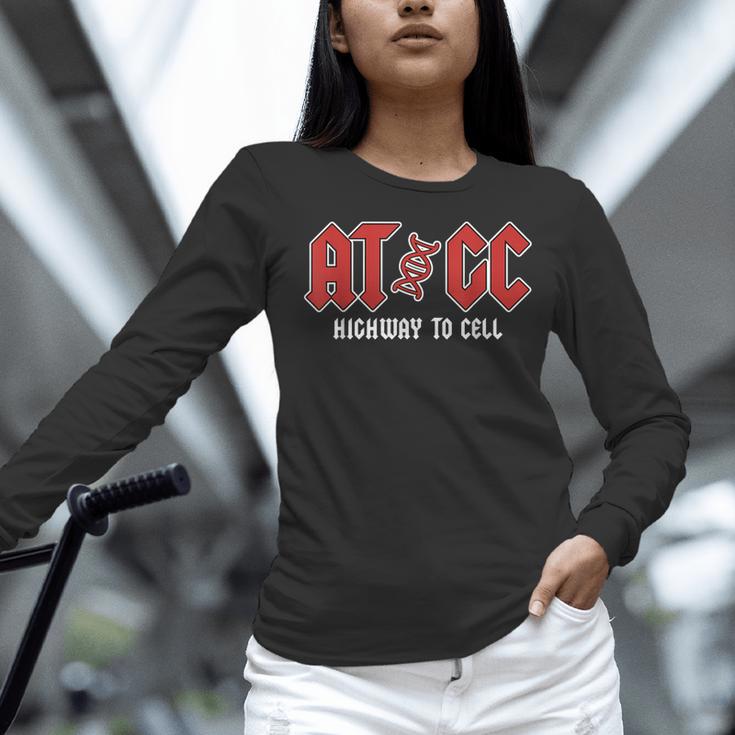 ATGC Teacher Student Biology Women Long Sleeve T-Shirt, gift for family, gift for coworker
