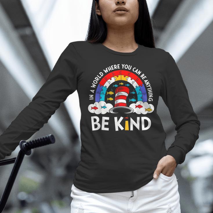 Autism Awareness For Teacher Why Fit In Doctor Cat Hat Cool Women Long Sleeve T-Shirt, gift for family, gift for coworker Autism Awareness For Teacher Why Fit In Doctor Cat Hat Cool Women Long Sleeve T-Shirt, gift for family, gift for coworker