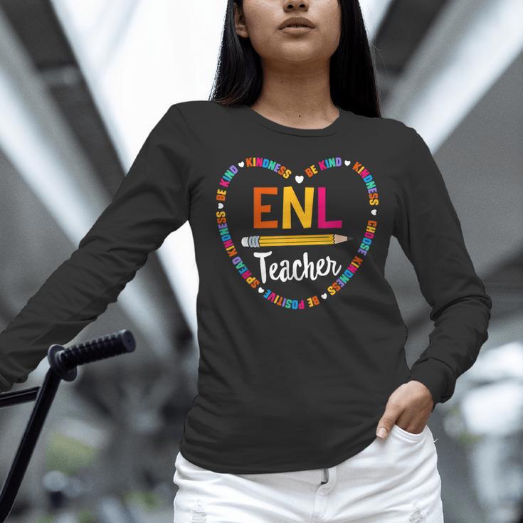 Back To School Tee ENL Teacher English New Language Squad Women Long Sleeve T-Shirt, English Teacher Shirts, gift for family, gift for coworker