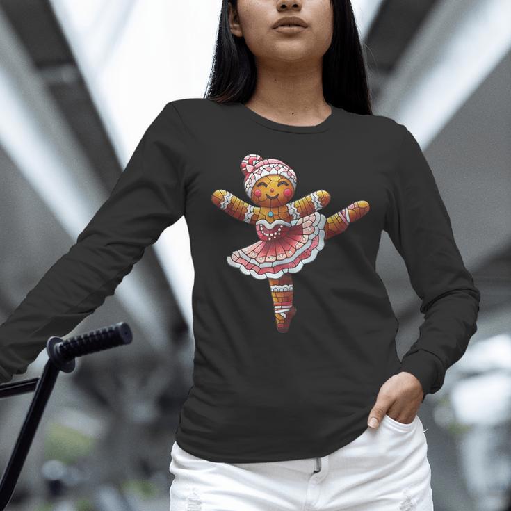 Ballet Dancer Gingerbread Christmas Dance Teacher Girl Women Women Long Sleeve T-Shirt, gift for family, gift for coworker Ballet Dancer Gingerbread Christmas Dance Teacher Girl Women Women Long Sleeve T-Shirt, gift for family, gift for coworker