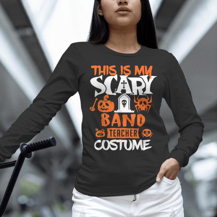 Band Teacher Halloween Shirt Costume School Marching Band For Men Women Women Long Sleeve T-Shirt, gift for family, gift for coworker