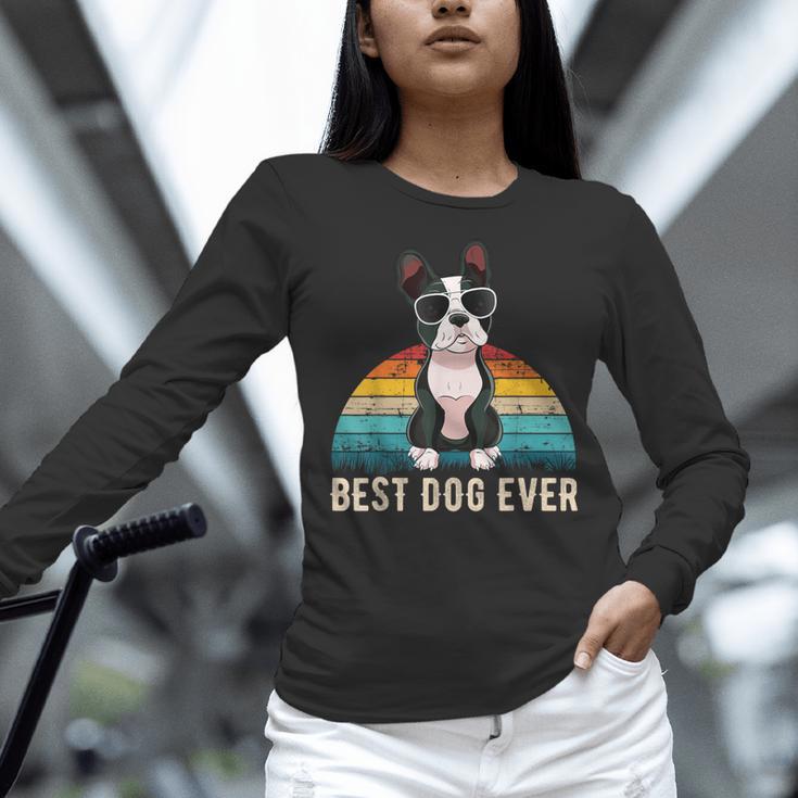 Boston Terrier Boston-Bulldog For Men Women Girls Kids Women Long Sleeve T-Shirt, gift for family, gift for coworker