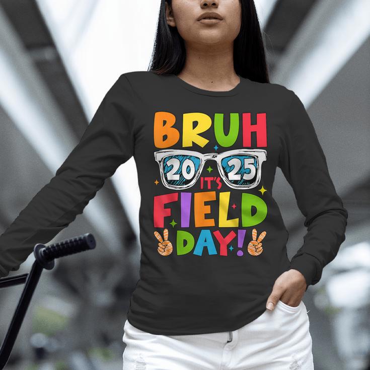 Bruh It's Field Day Teacher Boys Girls Kids Field Day 2025 Women Long Sleeve T-Shirt, gift for family, gift for coworker Bruh It's Field Day Teacher Boys Girls Kids Field Day 2025 Women Long Sleeve T-Shirt, gift for family, gift for coworker