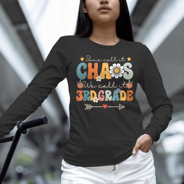 Some Call It Chaos We Call It 3rd Grade Third Grade Teachers Men Women Kids Women Long Sleeve T-Shirt, gift for family, gift for coworker Some Call It Chaos We Call It 3rd Grade Third Grade Teachers Men Women Kids Women Long Sleeve T-Shirt, gift for family, gift for coworker
