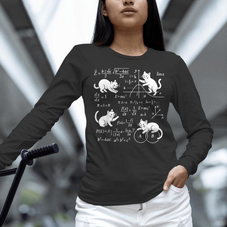 Cats And Math Lover Cat Lover Science Teacher Student Women Long Sleeve T-Shirt, Science Teacher Shirts, gift for family, gift for coworker Cats And Math Lover Cat Lover Science Teacher Student Women Long Sleeve T-Shirt, Science Teacher Shirts, gift for family, gift for coworker