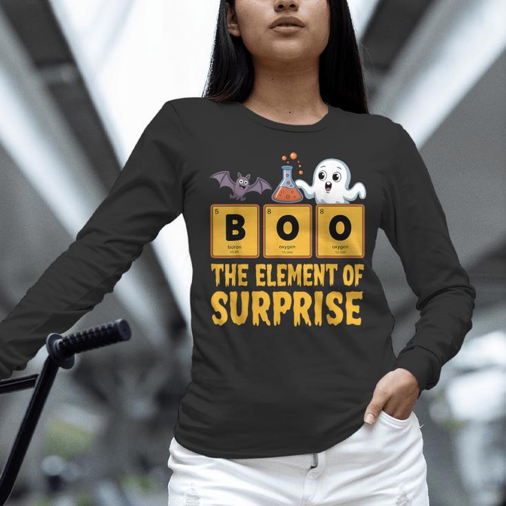 Chemistry Boo The Element Of Surprise Science Teacher Women Long Sleeve T-Shirt, Science Teacher Shirts, gift for family, gift for coworker Chemistry Boo The Element Of Surprise Science Teacher Women Long Sleeve T-Shirt, Science Teacher Shirts, gift for family, gift for coworker