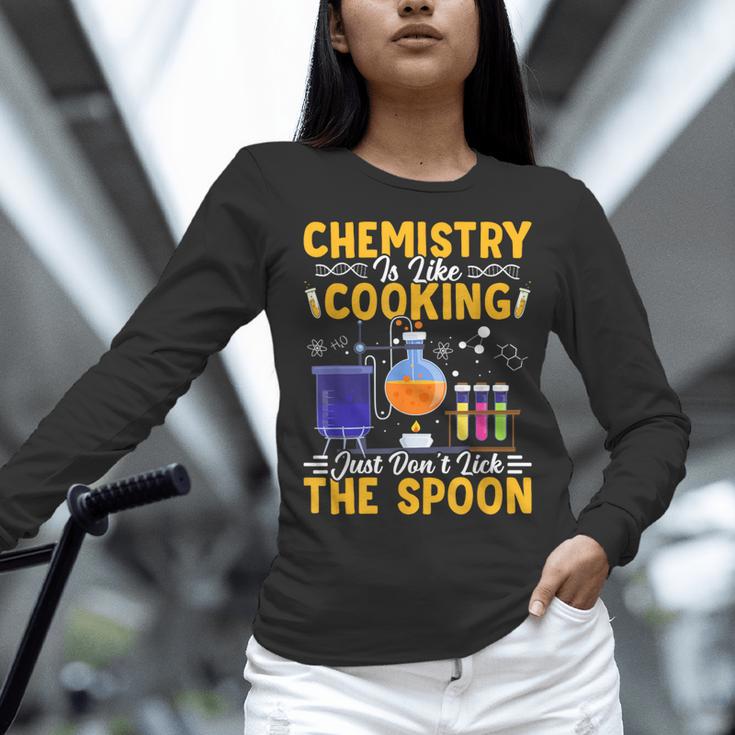 Chemistry Is Like Cooking Science Teacher Student Women Long Sleeve T-Shirt, Science Teacher Shirts, gift for family, gift for coworker Chemistry Is Like Cooking Science Teacher Student Women Long Sleeve T-Shirt, Science Teacher Shirts, gift for family, gift for coworker
