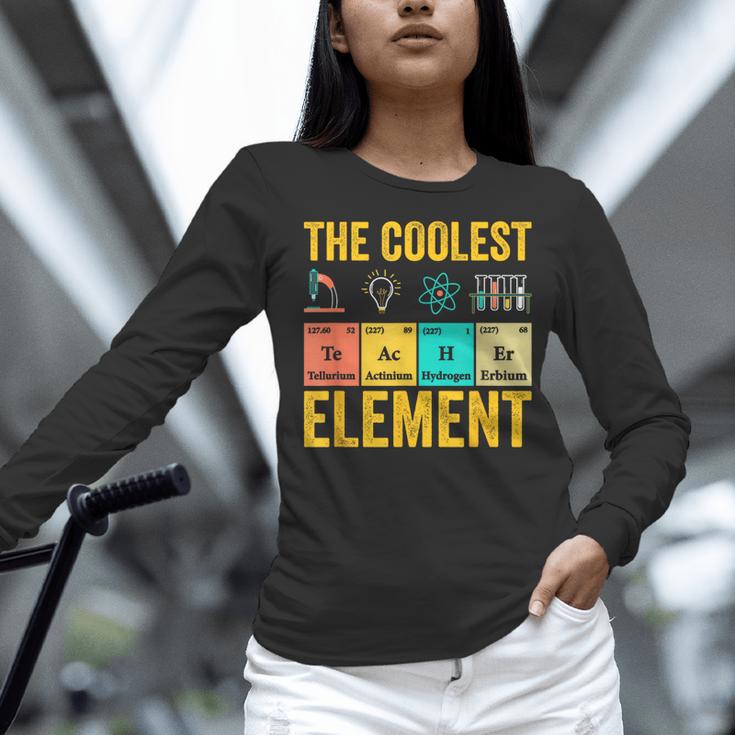 Chemistry Teacher Element Science Student Chemist Women Long Sleeve T-Shirt, Science Teacher Shirts, gift for family, gift for coworker