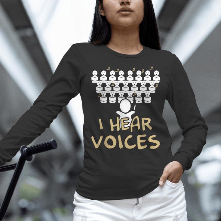 Choir Teacher Shirt I Hear Voices Chorister Tee Women Long Sleeve T-Shirt, gift for family, gift for coworker Choir Teacher Shirt I Hear Voices Chorister Tee Women Long Sleeve T-Shirt, gift for family, gift for coworker
