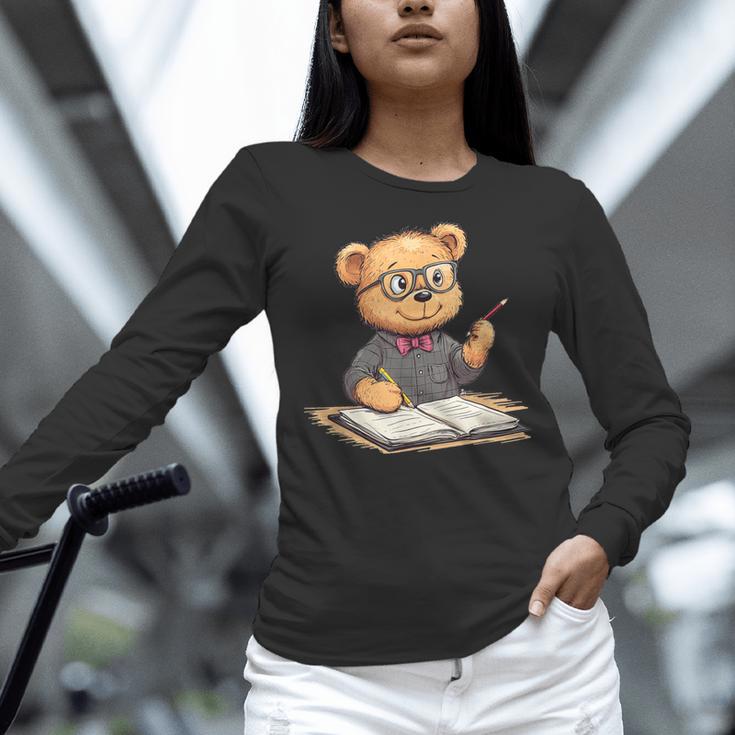 Classroom Fun With Teddy Bear Teacher Women Long Sleeve T-Shirt, gift for family, gift for coworker Classroom Fun With Teddy Bear Teacher Women Long Sleeve T-Shirt, gift for family, gift for coworker