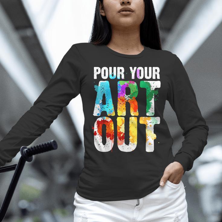 Cool Artist For Men Women Painter Art Teacher Paint Artists Women Long Sleeve T-Shirt, gift for family, gift for coworker