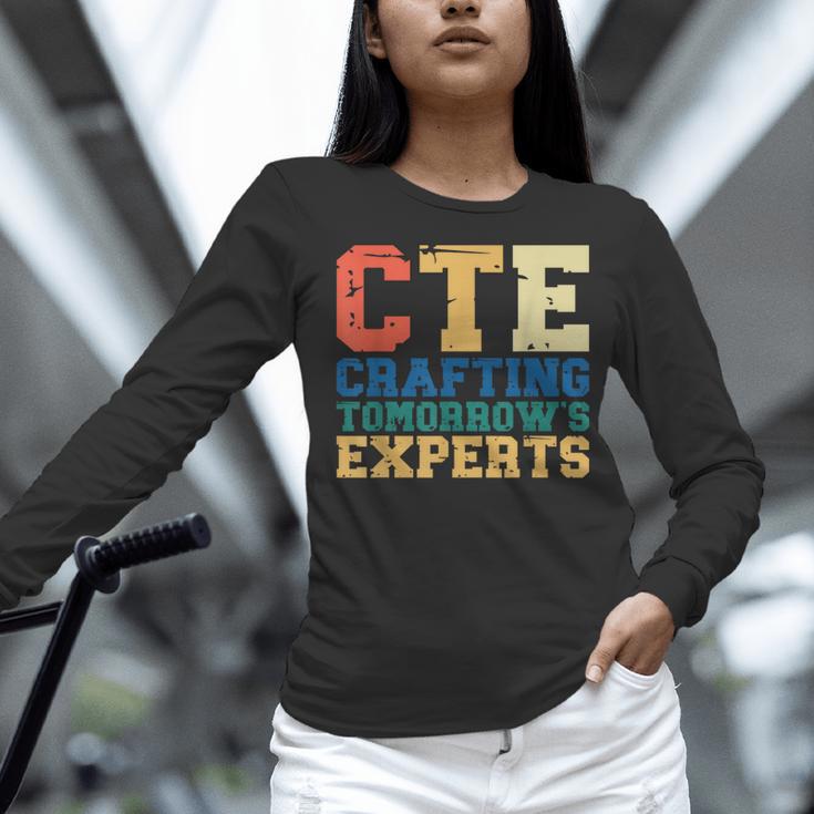 CTE Teacher Education Career Technical Women Long Sleeve T-Shirt, gift for family, gift for coworker CTE Teacher Education Career Technical Women Long Sleeve T-Shirt, gift for family, gift for coworker