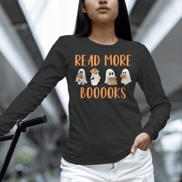 Cute Booooks Ghost Read More Books Teacher Halloween Women Long Sleeve T-Shirt, gift for family, gift for coworker Cute Booooks Ghost Read More Books Teacher Halloween Women Long Sleeve T-Shirt, gift for family, gift for coworker