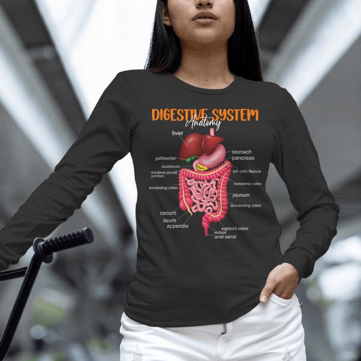 Digestive System Anatomy Anatomical Biology Teacher Women Long Sleeve T-Shirt, gift for family, gift for coworker Digestive System Anatomy Anatomical Biology Teacher Women Long Sleeve T-Shirt, gift for family, gift for coworker