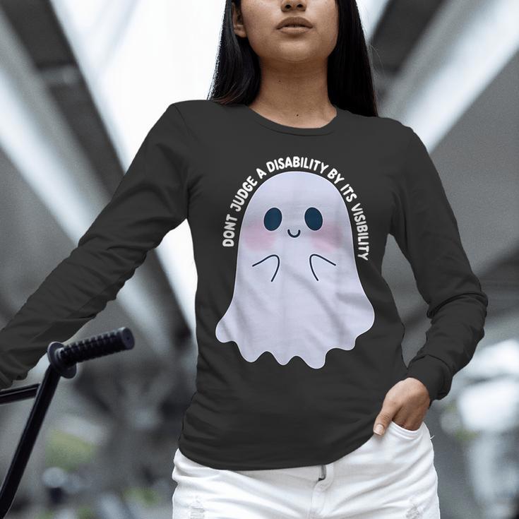 Dont Judge a Disability By Its Visibility Teacher Women Long Sleeve T-Shirt, gift for family, gift for coworker Dont Judge a Disability By Its Visibility Teacher Women Long Sleeve T-Shirt, gift for family, gift for coworker