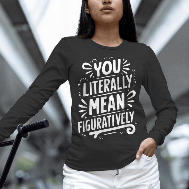English Teacher Grammar Police Language Nerd You Literally Mean Figuratively V-Neck Modern Short Sleeve Small Women Long Sleeve T-Shirt, English Teacher Shirts, gift for family, gift for coworker English Teacher Grammar Police Language Nerd You Literally Mean Figuratively V-Neck Modern Short Sleeve Small Women Long Sleeve T-Shirt, English Teacher Shirts, gift for family, gift for coworker