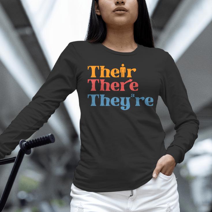 English Teacher Their There Theyre Grammar Men Women Women Long Sleeve T-Shirt, English Teacher Shirts, gift for family, gift for coworker English Teacher Their There Theyre Grammar Men Women Women Long Sleeve T-Shirt, English Teacher Shirts, gift for family, gift for coworker
