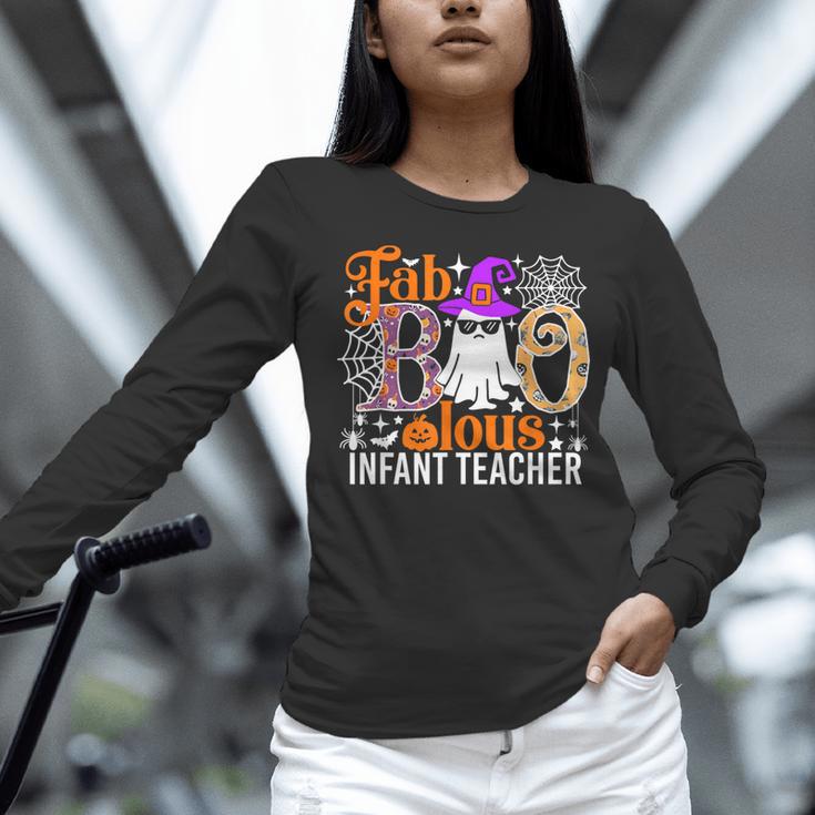 Fab Boo Lous Infant Teacher Halloween Costume Women Long Sleeve T-Shirt, gift for family, gift for coworker Fab Boo Lous Infant Teacher Halloween Costume Women Long Sleeve T-Shirt, gift for family, gift for coworker