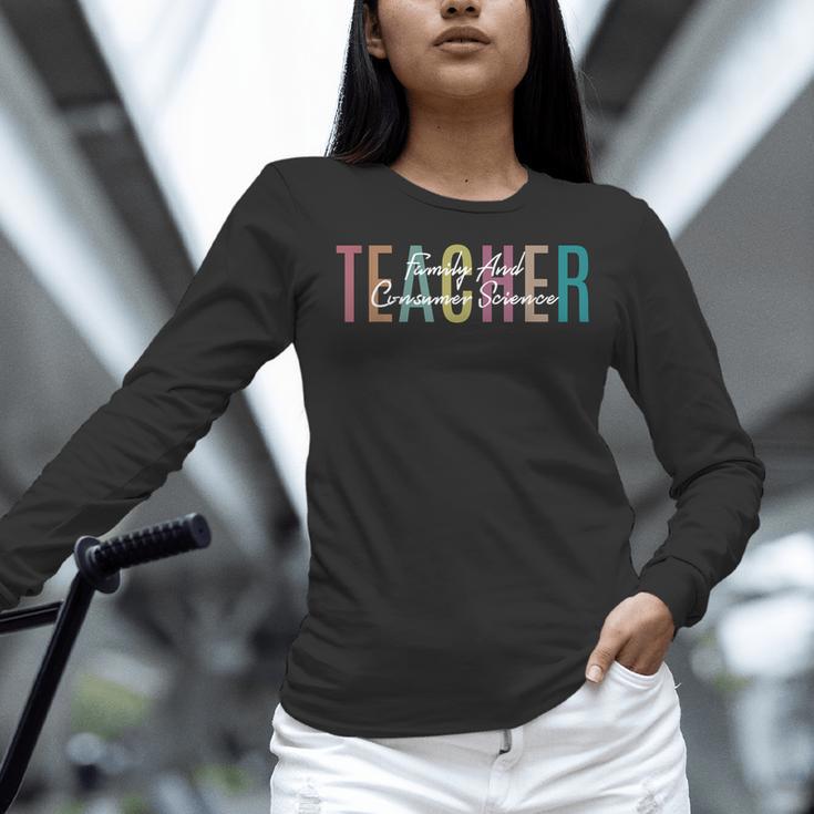 FACS Teacher Family And Consumer Science Teacher Women Long Sleeve T-Shirt, Science Teacher Shirts, gift for family, gift for coworker