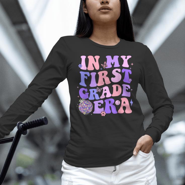 In My First Grade Era 1st Grade Girls Teacher Back To School Women Long Sleeve T-Shirt, First Grade Teacher Shirts, gift for family, gift for coworker In My First Grade Era 1st Grade Girls Teacher Back To School Women Long Sleeve T-Shirt, First Grade Teacher Shirts, gift for family, gift for coworker