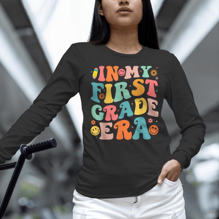 In My First Grade Era 1st Grade Teacher Back To School Women Long Sleeve T-Shirt, First Grade Teacher Shirts, gift for family, gift for coworker