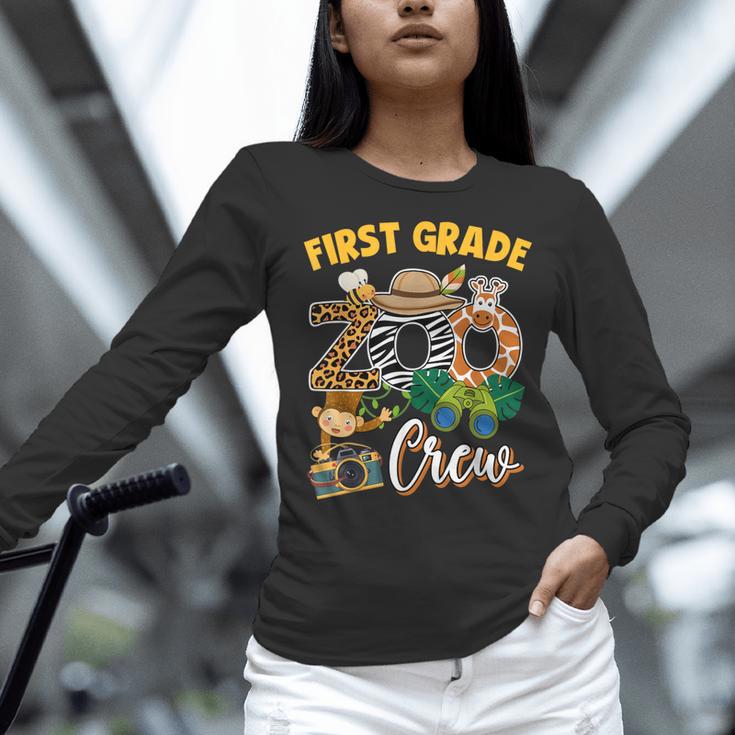 First Grade Zoo Field Trip Squad Matching Teacher Students Women Long Sleeve T-Shirt, First Grade Teacher Shirts, gift for family, gift for coworker First Grade Zoo Field Trip Squad Matching Teacher Students Women Long Sleeve T-Shirt, First Grade Teacher Shirts, gift for family, gift for coworker