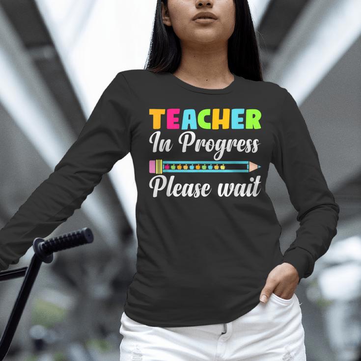 Future Teacher Cool Teacher In Progress Please Wait Women Long Sleeve T-Shirt, Future Teacher Shirts, gift for family, gift for coworker Future Teacher Cool Teacher In Progress Please Wait Women Long Sleeve T-Shirt, Future Teacher Shirts, gift for family, gift for coworker