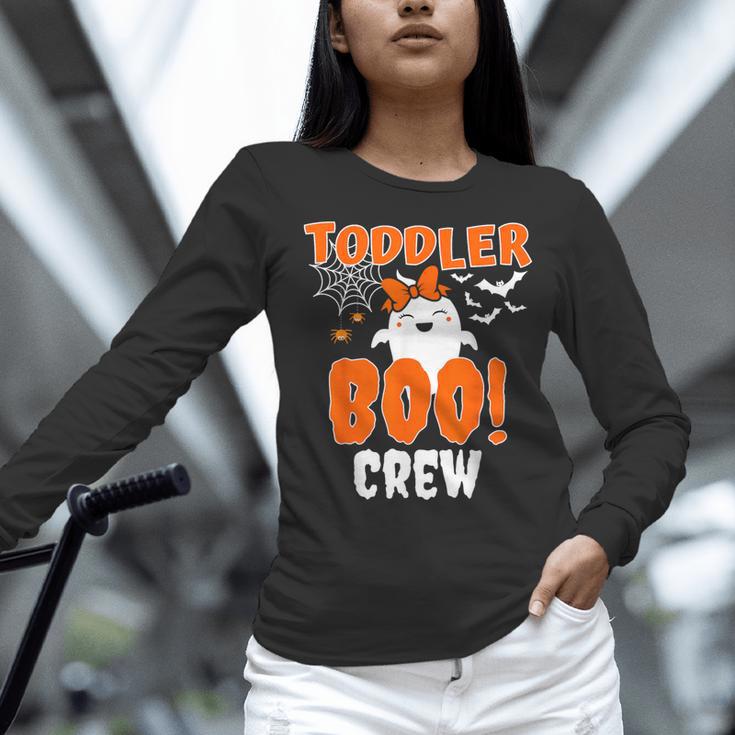 Girl Toddler Boo Crew Daycare Teacher Halloween Party Women Long Sleeve T-Shirt, gift for family, gift for coworker Girl Toddler Boo Crew Daycare Teacher Halloween Party Women Long Sleeve T-Shirt, gift for family, gift for coworker