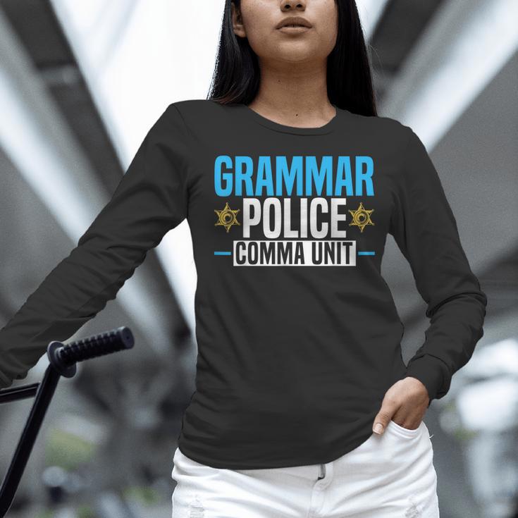 Grammar Police Comma Unit English Teacher Grammar Teacher For Men Women Women Long Sleeve T-Shirt, English Teacher Shirts, gift for family, gift for coworker Grammar Police Comma Unit English Teacher Grammar Teacher For Men Women Women Long Sleeve T-Shirt, English Teacher Shirts, gift for family, gift for coworker