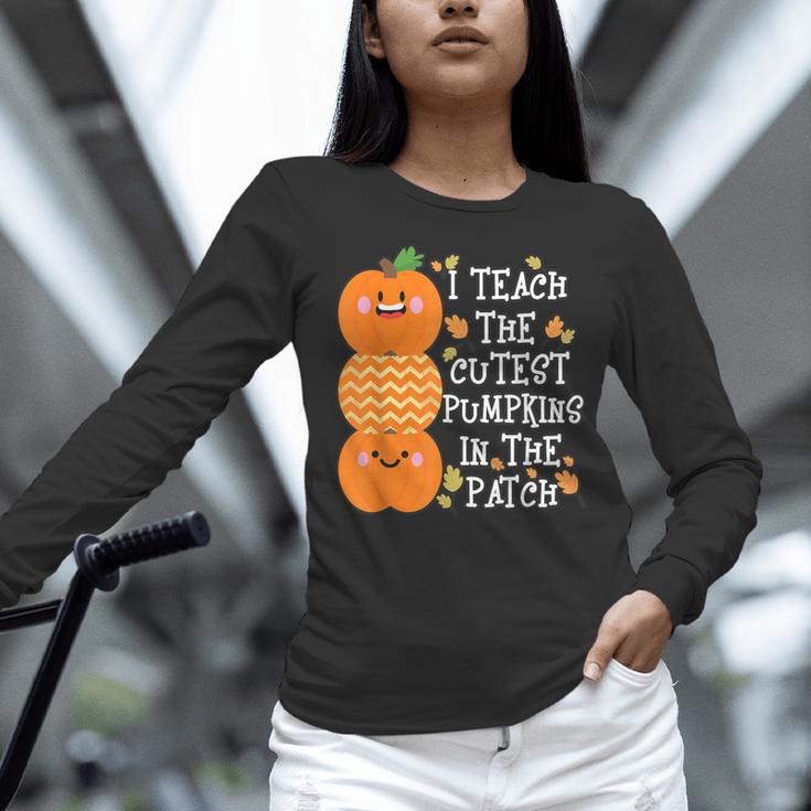 Halloween Teacher Shirt I Teach The Cutest Pumpkins In Patch Men Women Kids Women Long Sleeve T-Shirt, gift for family, gift for coworker Halloween Teacher Shirt I Teach The Cutest Pumpkins In Patch Men Women Kids Women Long Sleeve T-Shirt, gift for family, gift for coworker
