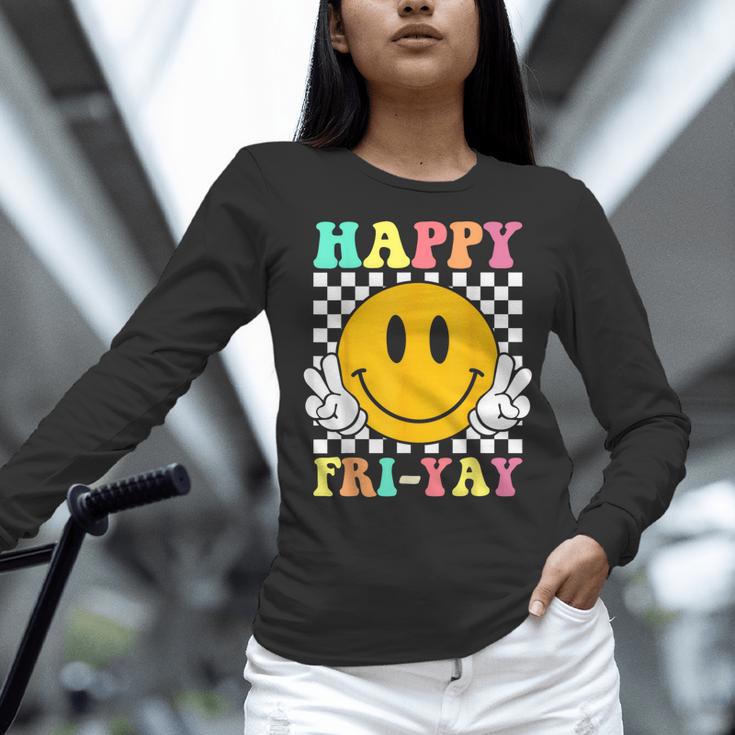 Happy Fri-Yay Teacher Friday Weekend School Women Long Sleeve T-Shirt, gift for family, gift for coworker Happy Fri-Yay Teacher Friday Weekend School Women Long Sleeve T-Shirt, gift for family, gift for coworker