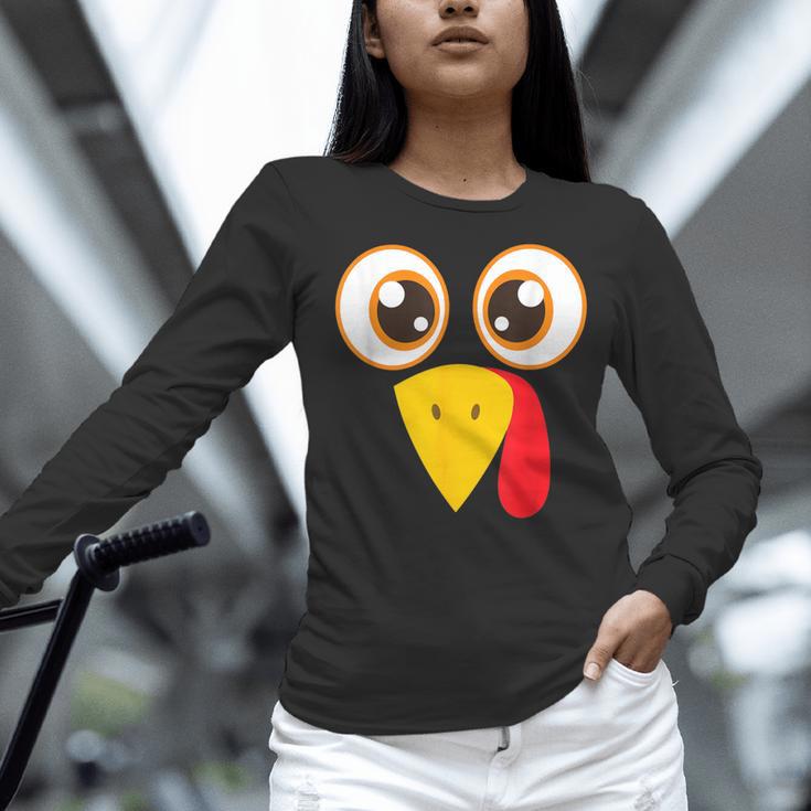 Hilarious Turkey Halloween Thanksgiving Teacher Nurse Women Long Sleeve T-Shirt, gift for family, gift for coworker