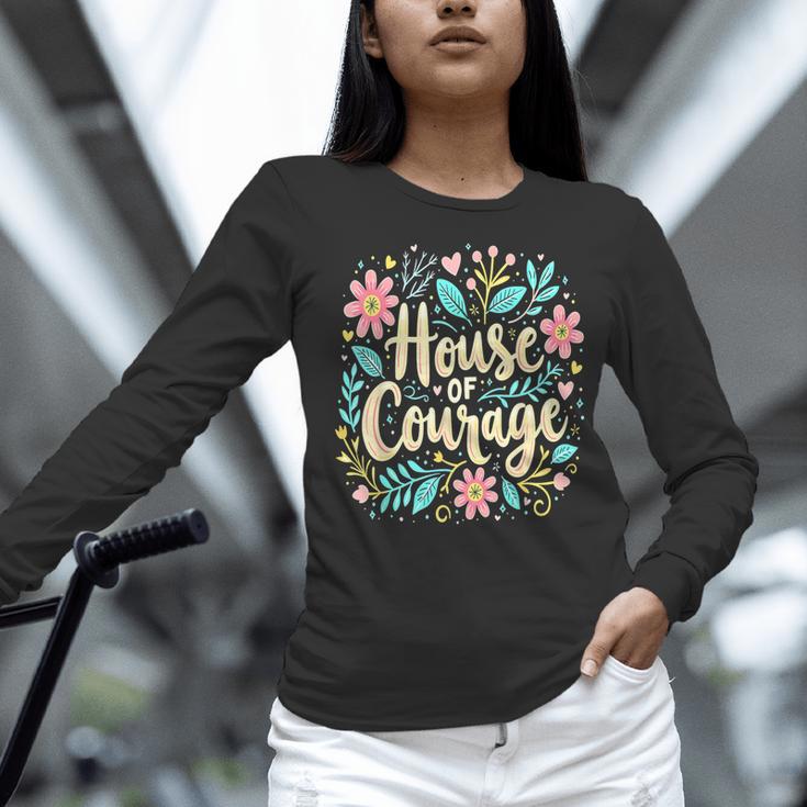 House Of Courage Flowers RCA School Teacher Student Tee Women Long Sleeve T-Shirt, gift for family, gift for coworker House Of Courage Flowers RCA School Teacher Student Tee Women Long Sleeve T-Shirt, gift for family, gift for coworker