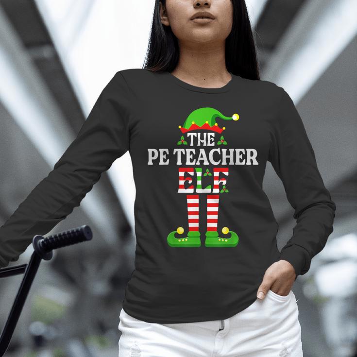 I'm The PE Teacher Elf Christmas Family Matching Women Long Sleeve T-Shirt, Pe Teacher Shirts, gift for family, gift for coworker I'm The PE Teacher Elf Christmas Family Matching Women Long Sleeve T-Shirt, Pe Teacher Shirts, gift for family, gift for coworker