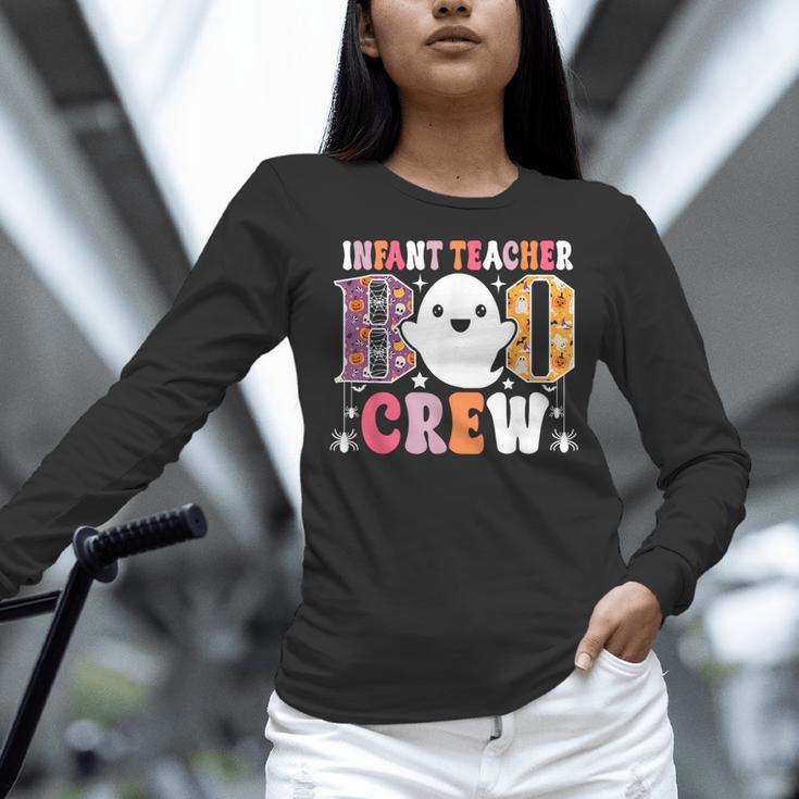 Infant Teacher Boo Crew Halloween Costume Women Long Sleeve T-Shirt, gift for family, gift for coworker Infant Teacher Boo Crew Halloween Costume Women Long Sleeve T-Shirt, gift for family, gift for coworker