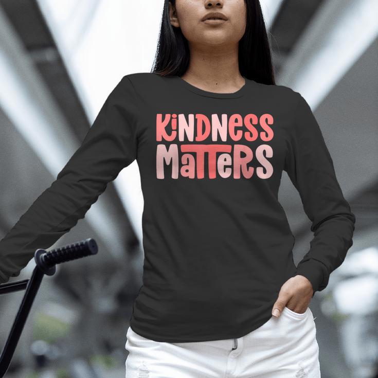 Kindness Matters Anti Bullying Shirts Teacher Child Women Long Sleeve T-Shirt, gift for family, gift for coworker Kindness Matters Anti Bullying Shirts Teacher Child Women Long Sleeve T-Shirt, gift for family, gift for coworker