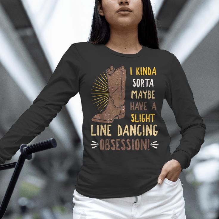 Line Dancing Choreographed Group Dancer Dance Teacher Women Long Sleeve T-Shirt, gift for family, gift for coworker Line Dancing Choreographed Group Dancer Dance Teacher Women Long Sleeve T-Shirt, gift for family, gift for coworker