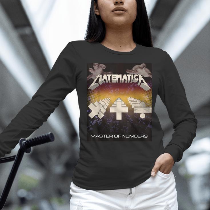 Matematica Master Of Numbers Math Teachers Puppets Parody Women Long Sleeve T-Shirt, gift for family, gift for coworker