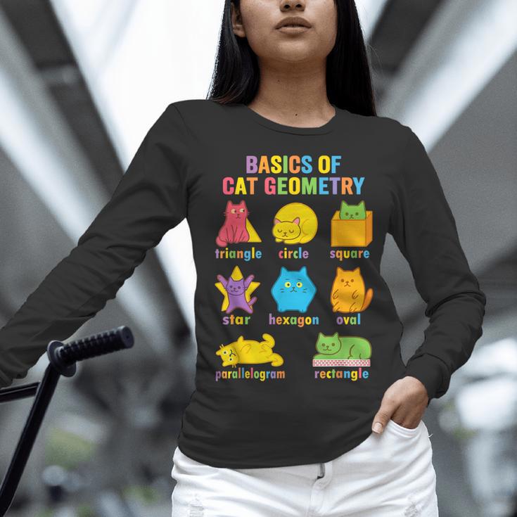 Math Cat Geometry Back To School Mathematics Teacher Women Long Sleeve T-Shirt, gift for family, gift for coworker Math Cat Geometry Back To School Mathematics Teacher Women Long Sleeve T-Shirt, gift for family, gift for coworker
