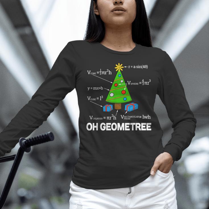 Math Geometry Christmas Tree Geometree Teacher Women Long Sleeve T-Shirt, gift for family, gift for coworker Math Geometry Christmas Tree Geometree Teacher Women Long Sleeve T-Shirt, gift for family, gift for coworker