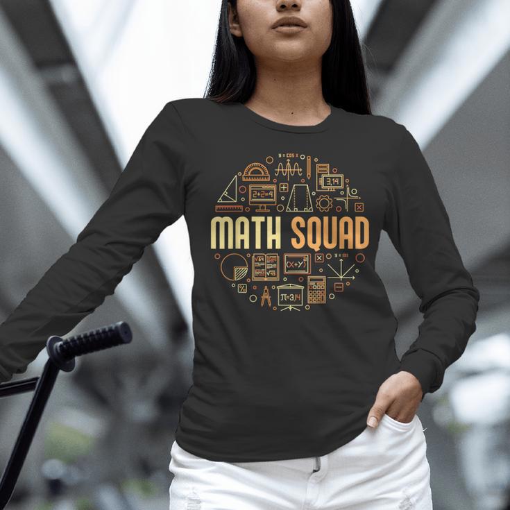 Math Squad For Teacher Or Student Mathematics Men Women Kids Women Long Sleeve T-Shirt, gift for family, gift for coworker Math Squad For Teacher Or Student Mathematics Men Women Kids Women Long Sleeve T-Shirt, gift for family, gift for coworker