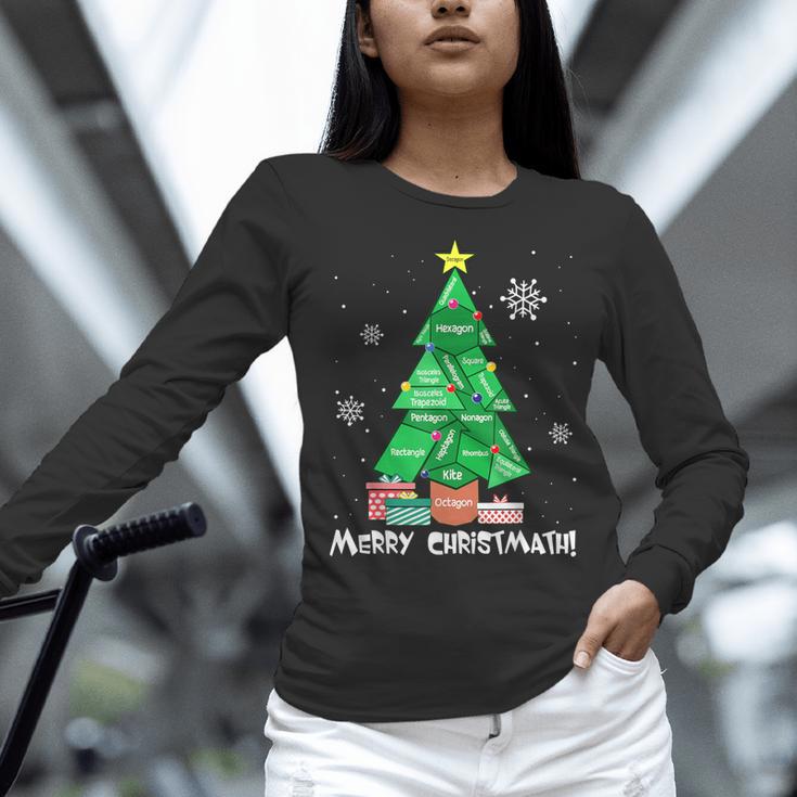 Math Teacher Polygon Christmas Tree Geometry Merry Christmas Women Long Sleeve T-Shirt, gift for family, gift for coworker Math Teacher Polygon Christmas Tree Geometry Merry Christmas Women Long Sleeve T-Shirt, gift for family, gift for coworker