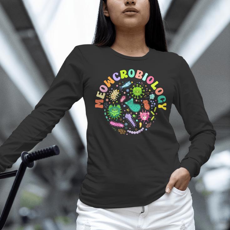 Meowcrobiology Cats Microbiology Science Teacher Women Long Sleeve T-Shirt, Science Teacher Shirts, gift for family, gift for coworker Meowcrobiology Cats Microbiology Science Teacher Women Long Sleeve T-Shirt, Science Teacher Shirts, gift for family, gift for coworker