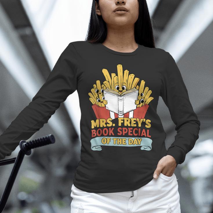 Mrs Frey Book Special Reading Elementary Teacher Women Long Sleeve T-Shirt, gift for family, gift for coworker Mrs Frey Book Special Reading Elementary Teacher Women Long Sleeve T-Shirt, gift for family, gift for coworker